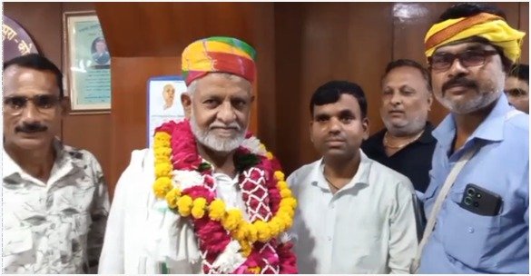 कोटा: कानूनी जंग में फिर भारी पड़े नईमुद्दीन गुड्डू; हाईकोर्ट के आदेश के बाद तीसरी बार संभाला लाडपुरा प्रधान का पदभार