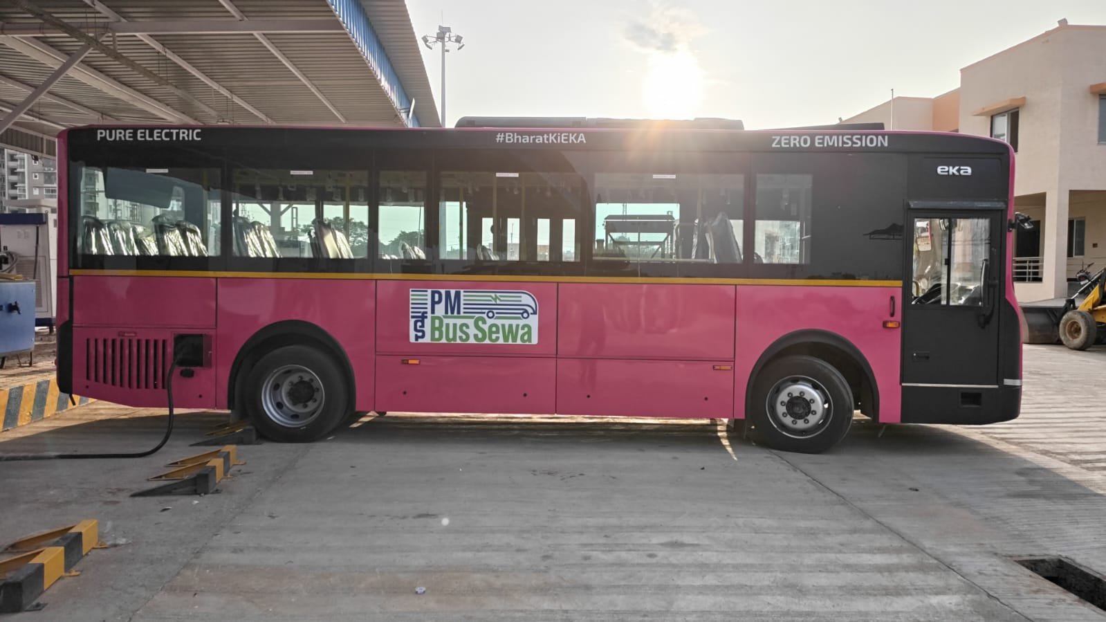 कोटा की सड़कों पर आज से दौड़ेंगी पीएम ई-बसें