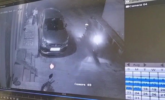 कोटा के दादाबाड़ी में बाइक चोरी की लाइव वारदात: CCTV फुटेज में कैद हुआ भागता चोर, पुलिस जांच में जुटी