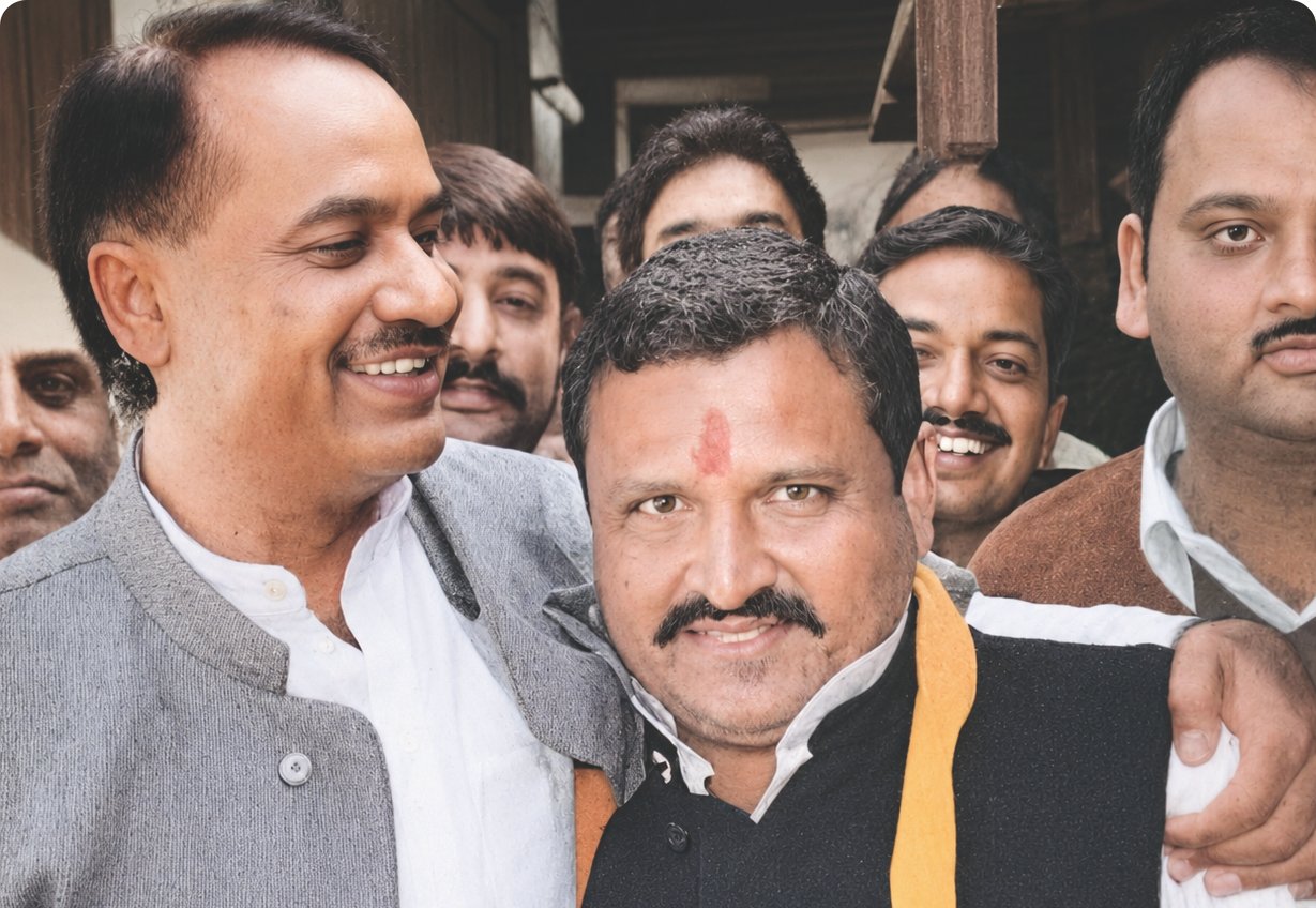 जुबानी जंग | भाजपा विधायक संदीप शर्मा और कांग्रेस नेता प्रह्लाद गुंजल के बयानों से उबाल