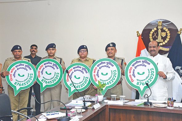 ग्रामीण पुलिस के हेल्पलाइन नंबर से मिल रही मदद