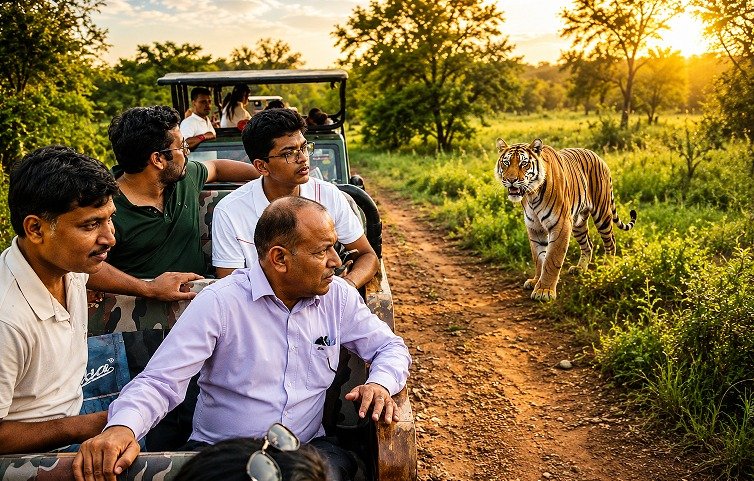 मुकंदरा में ऐरोहेड की बेटी कनकटी की झलक देख बोले पर्यटक - इसके ठाठ किसी रानी से कम नहीं