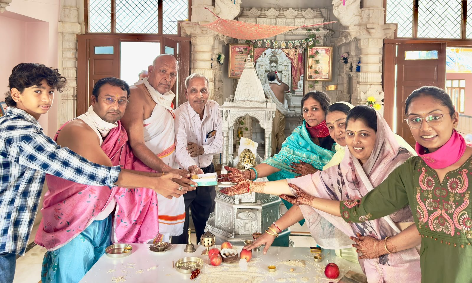 पर्यूषण पर्व के चौथे दिन भगवान महावीर के 27 भवों की वांचना, कल्पसूत्र का हुआ वाचन