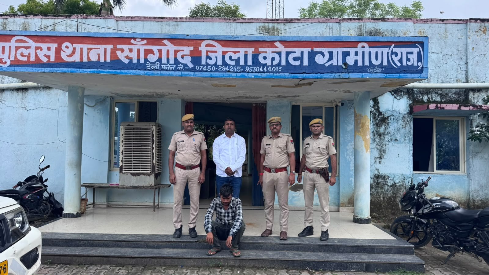 262 किलो डोडा चूरा तस्करी मामले में एक साल से फरार आरोपी गिरफ्तार