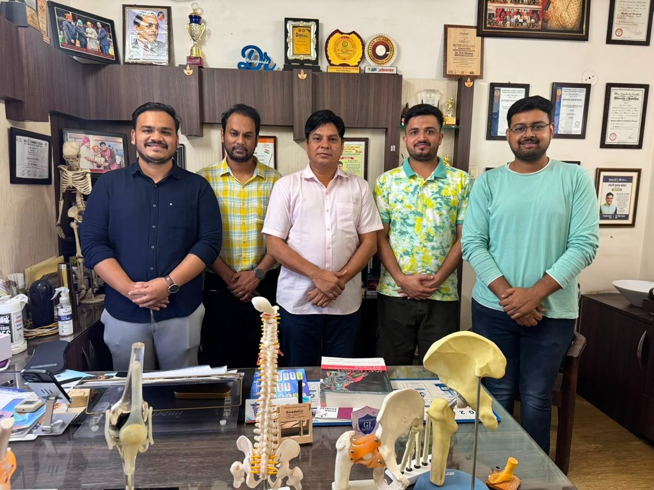 जीएमसी कोटा के पीजी रेजिडेंट्स का आॅर्थोपेडिक क्विज में शानदार प्रदर्शन