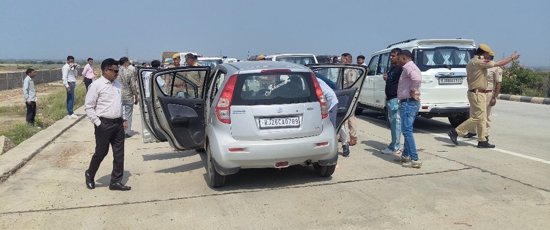 तालेड़ा में कार की ड्राइवर सीट पर युवक का शव मिलने से सनसनी