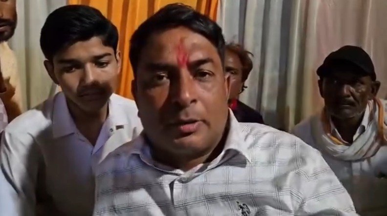 खाद के लिए नरेश मीना का आमरण अनशन तीसरे दिन भी जारी