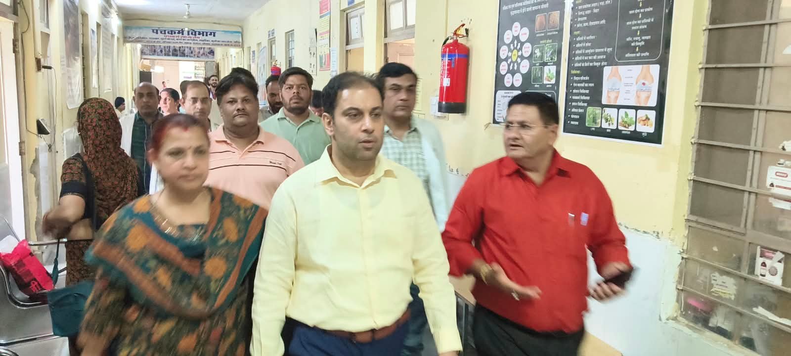 जिला कलक्टर पीयूष समारिया ने आयुर्वेद महाविद्यालय एवं संबद्ध चिकित्सालय का किया निरीक्षण