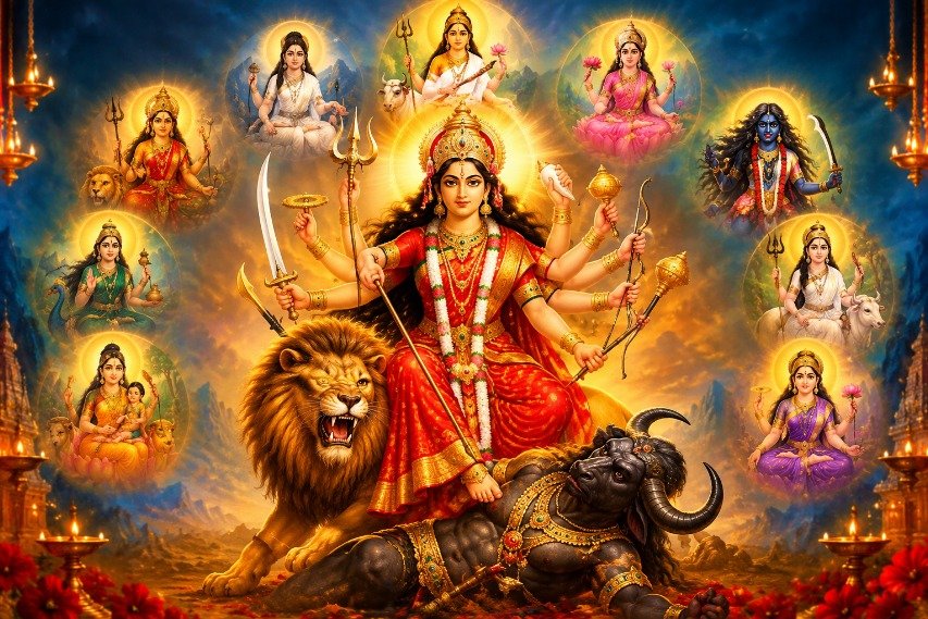 नवरात्रि की कथा: जब मां दुर्गा ने किया महिषासुर का अंत, जानिए नौ दिनों के पर्व का महत्व