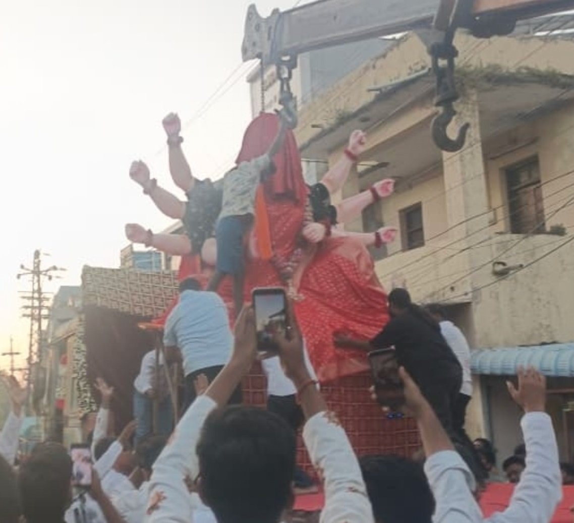 रामपुरा की महारानी के स्वागत में उमड़ा श्रद्धा का सैलाब, सेवा और भक्ति से सजेगा नवरात्र उत्सव