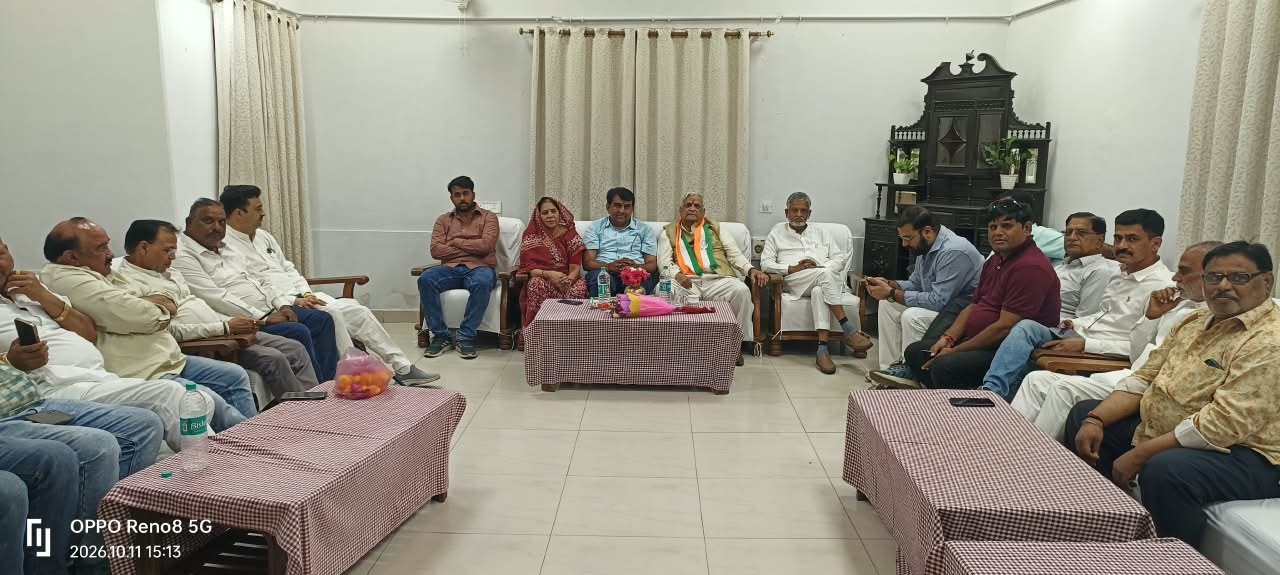 पंचायतीराज चुनावों के लिए कांग्रेस ने तेज की तैयारी, कोटा पहुंचे जिला प्रभारी जितेन्द्र सिंह गुर्जर