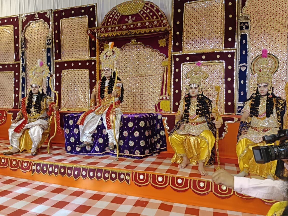 ताड़का वध से गूंजे जय श्रीराम के जयकारे, अहिल्या उद्धार ने मोहा मन