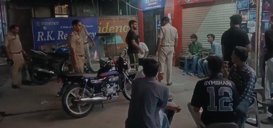 कोटा के कोचिंग एरिया में ऑपरेशन हॉक, पुलिस ने 5 पावर बाइक जब्त कीं
