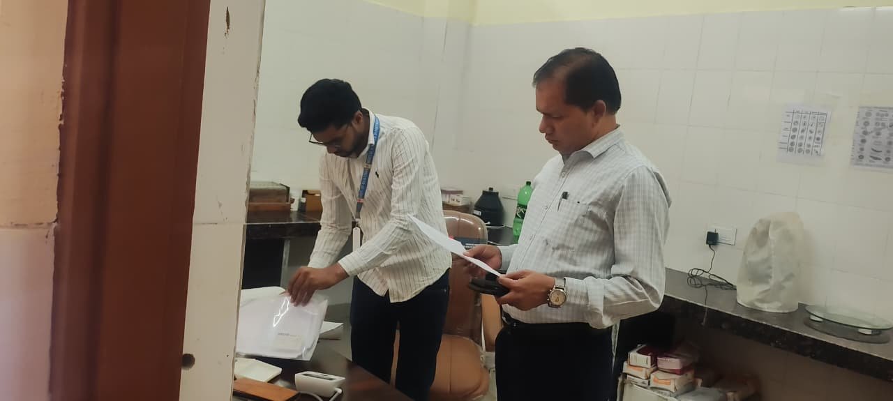 सथूर पीएचसी का सीएमएचओ ने किया औचक निरीक्षण, हाई रिस्क गर्भवती महिलाओं की ट्रैकिंग पर जोर