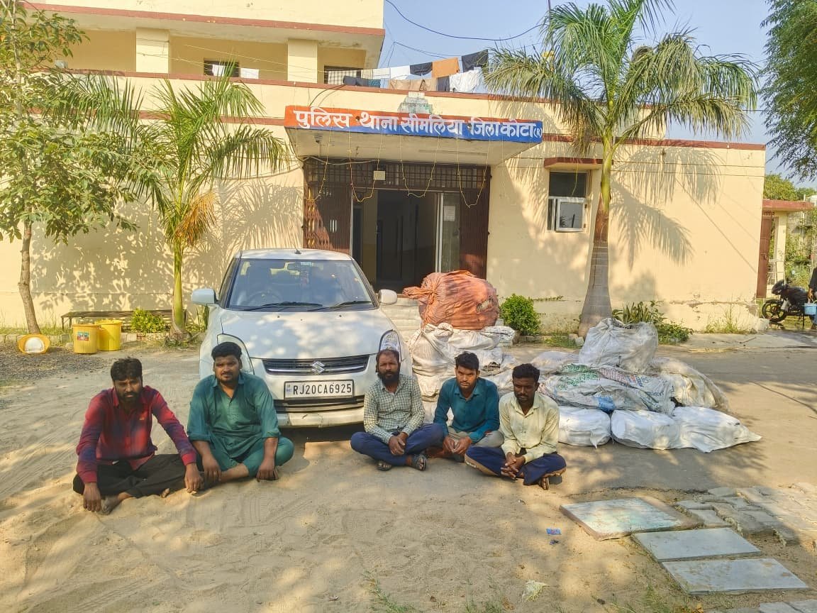 किसानों के खेतों से तार चुराने वाले गिरोह का खुलासा, 1200 किलो से अधिक बिजली के तार बरामद