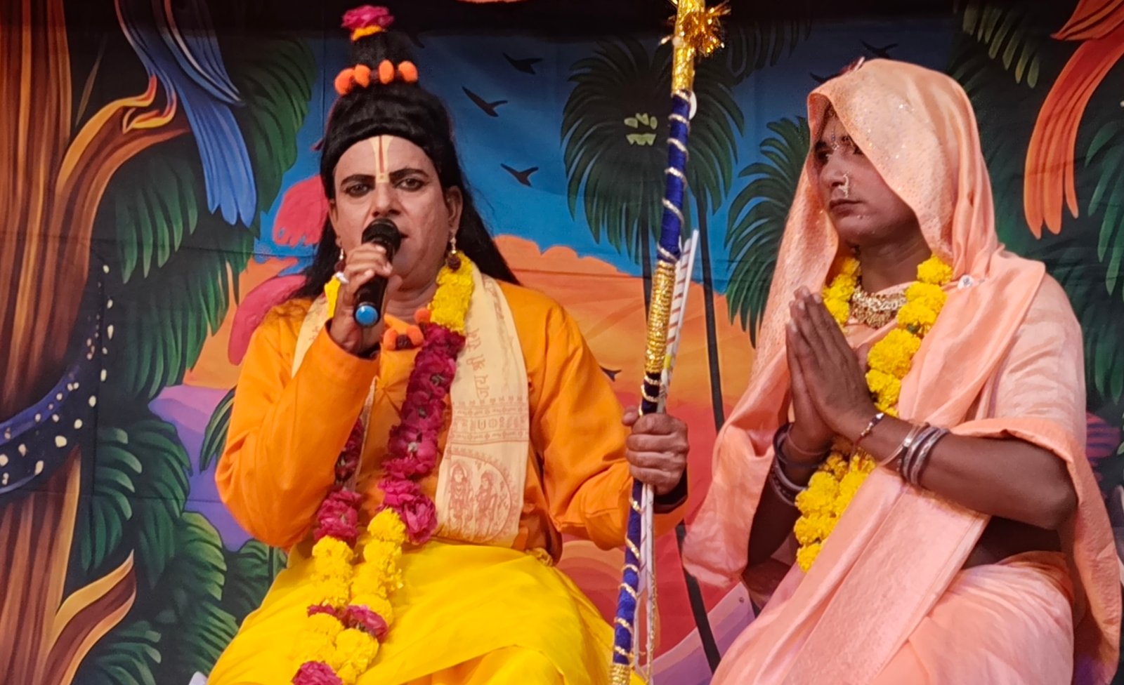 सीता हरण से बाली वध तक, आजाद पार्क में सजी रामलीला