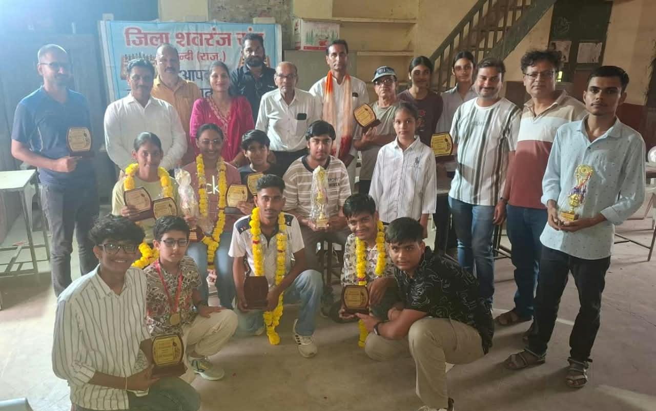 बूंदी ओपन रैपिड शतरंज प्रतियोगिता में लवप्रीत कौर बनीं विजेता