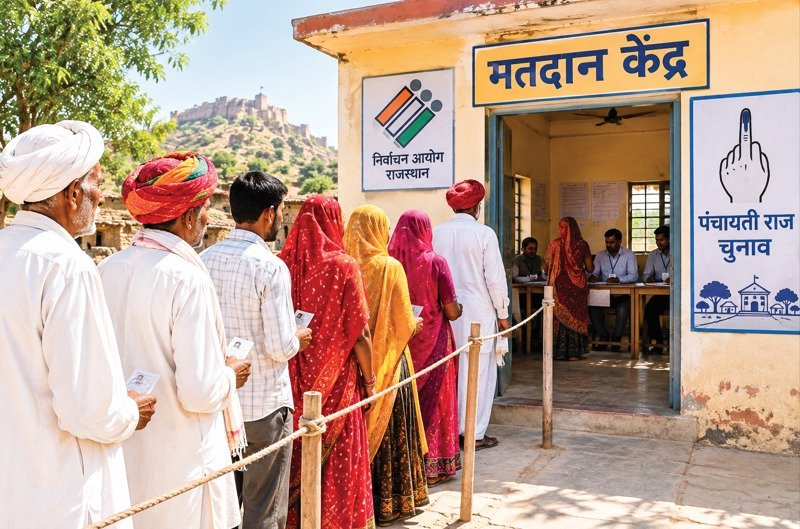 कोटा में पंचायत चुनाव का पहला चरण आज, 4.47 लाख से अधिक मतदाता करेंगे मतदान
