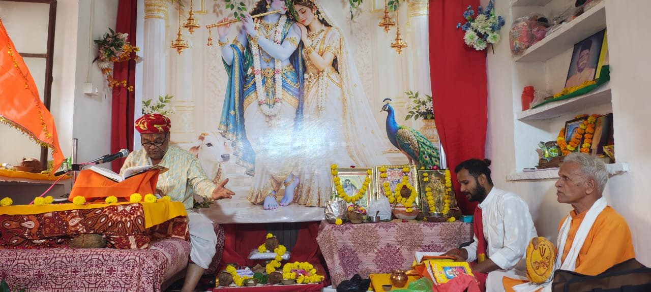 भागवत कथा में गूंजे भगवान के अवतारों के प्रसंग, वराह अवतार से समझाया सृष्टि संरक्षण का महत्व