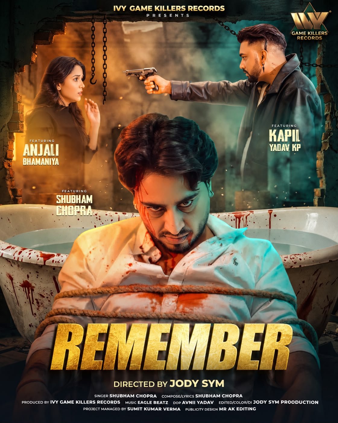 राजस्थान के कपिल यादव केपी ने पंजाबी म्यूजिक इंडस्ट्री में बनाई पहचान, ‘REMEMBER’ में निभाया विलेन का किरदार