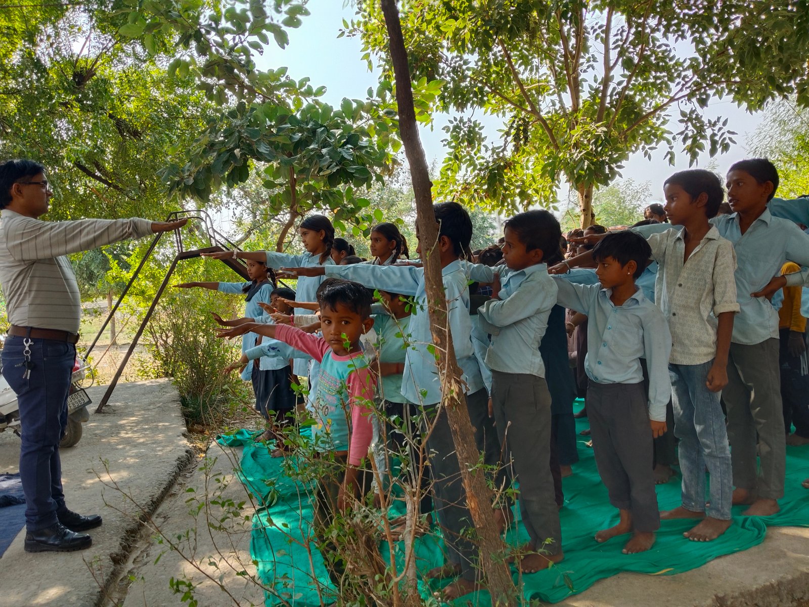 टोबैको फ्री स्कूल अभियान: विद्यार्थियों को दिलाया नशामुक्ति का संकल्प