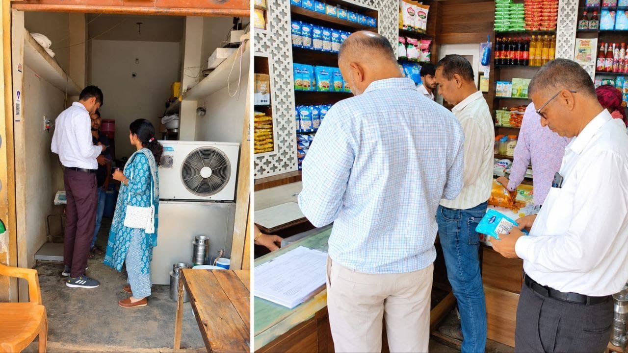 त्योहारों से पहले घी से ड्राई फ्रूट तक की जांच, चार क्षेत्रों में लिए खाद्य नमूने